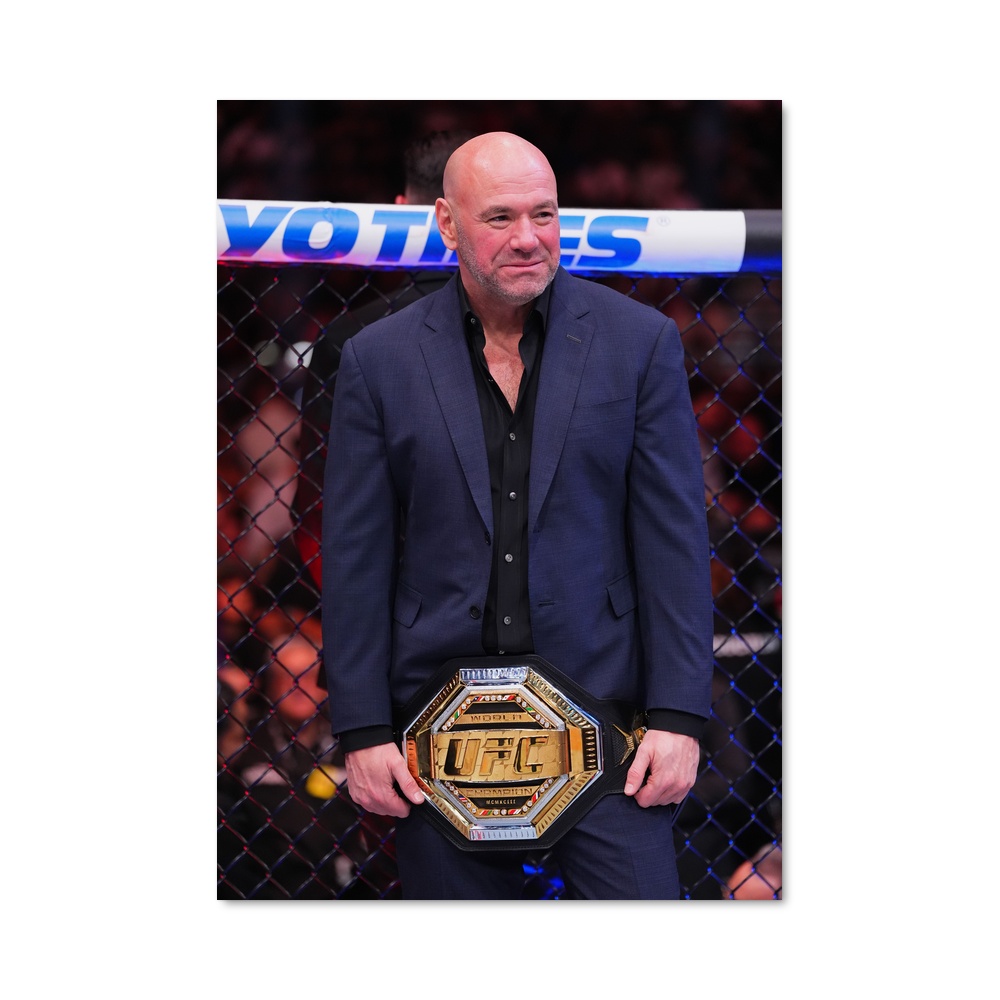 Poster Dana white – affiche MMA